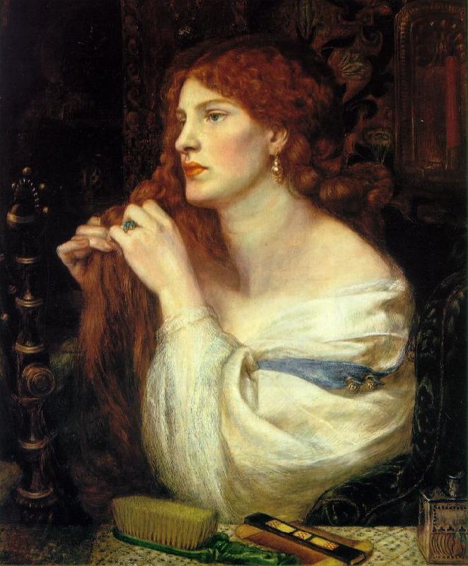 Dante Gabriel Rossetti Fazio's Mistress oil painting image